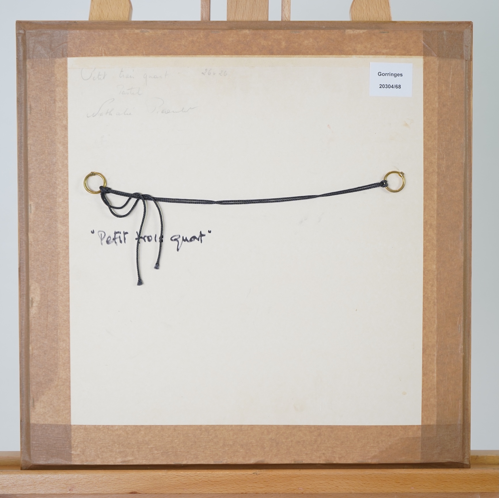 Nathalie Picoulet, French b. 1968, 'Petit trois quart'